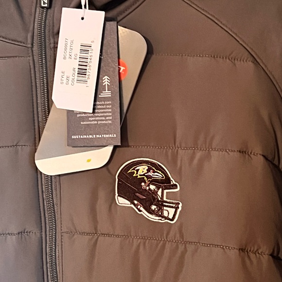 Baltimore Ravens Logo 2XT Jacket NEVER WORN. Brand Cutter & Buck - Picture 5 of 6